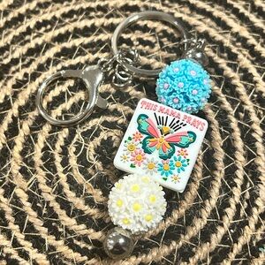 This Mama Prays Keychain